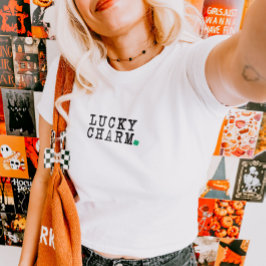 ラッキーチャームSt patricks dayラッキークローバー Tシャツ