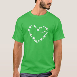 ラッキーチーテプリントラブSt patricks dayプリント Tシャツ