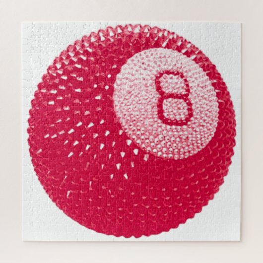 ラッキーディスコ8ピンク、ラッキーディスコボール、アーファンキート ジグソーパズル (縦)