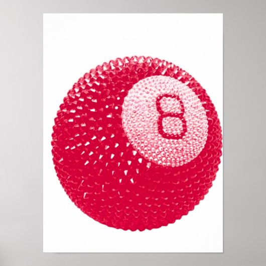 ラッキーディスコ8ピンク、ラッキーディスコボール、アーファンキート ポスター (正面)