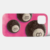 ラッキーディスコ8 PINK, Lucky 8 disco Ball, Snooker Case-Mate iPhoneケース (裏面 (横))