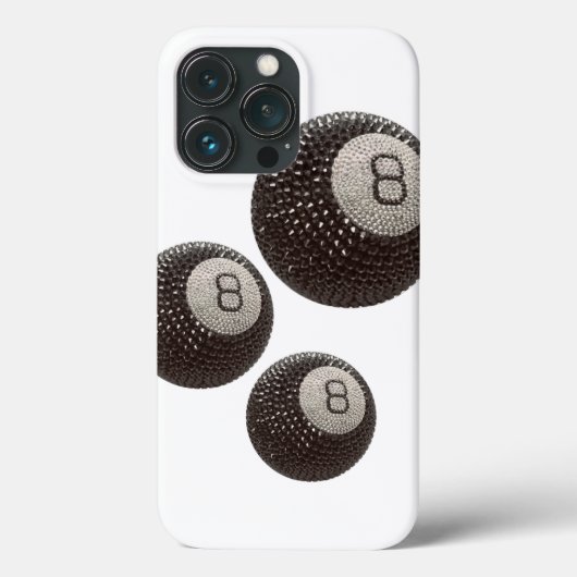 ラッキーディスコ8 PINK, Lucky 8 disco Ball, Snooker Case-Mate iPhoneケース (裏面)