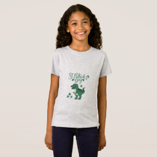 ラッキーディノ – 聖パトリックの日 Tシャツ