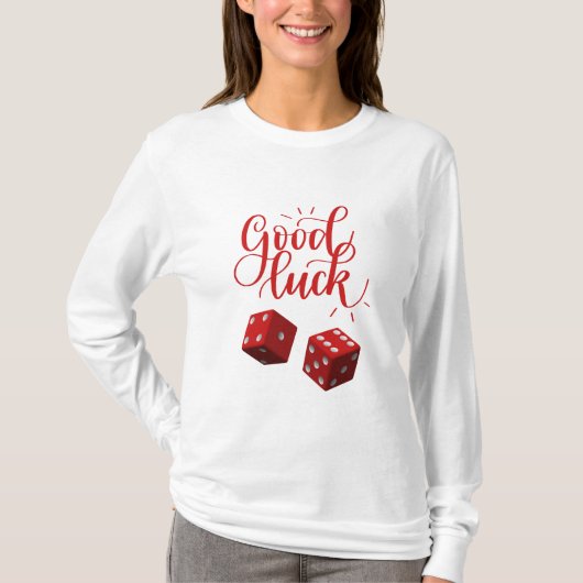 ラッキーデイ ダイス Tシャツ (正面)