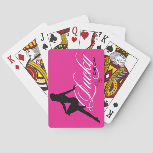 ラッキーデッキトランプ トランプ (裏面)