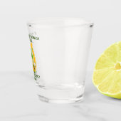 ラッキートゥビーアイリッシュホースシュー格言 ショットグラス (右)