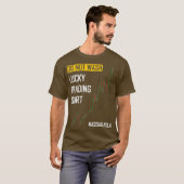 ラッキートレーディングテスラストック牛を洗わない Tシャツ (正面フル)