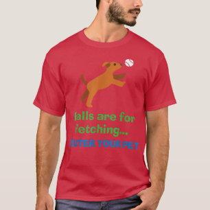ラッキードッグアニマルレスキューNeuter Your Pet Tシャツ