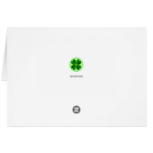 ラッキードットカード (裏面横)