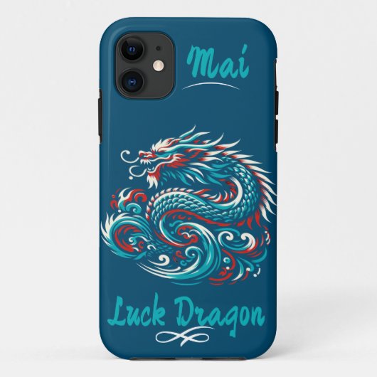 ラッキードラゴンカスタマイズ Case-Mate iPhoneケース (裏面)
