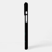 ラッキードルフィン – テキストの追加 iPhoneケース (左側面)