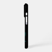 ラッキードルフィン - テキストを入力 iPhoneケース (左側面)