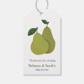 ラッキーナシのカップル ギフトタグ (正面)