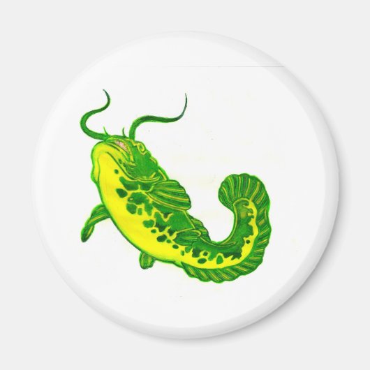 ラッキーナマズ マグネット (正面)