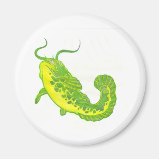 ラッキーナマズ マグネット (正面)