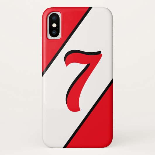 ラッキーナンバーセブン Case-Mate iPhoneケース (裏面)