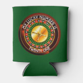 ラッキーナンバー付きカジノルーレットホイール 缶クーラー (正面)