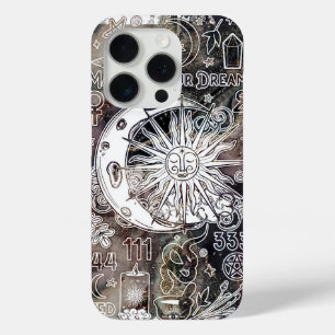 ラッキーナンバー マニフェスティング マジック ギャラクシー グランジ iPhone 15 PROケース