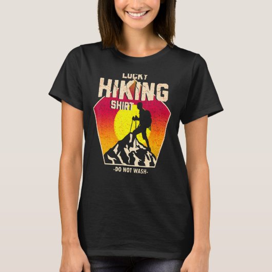 ラッキーハイキング4 Tシャツ (正面)