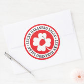 ラッキーハバネロ ラウンドシール (封筒)