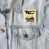 ラッキーバグ2回目の誕生日Tシャツとギフト 缶バッジ (インサイチュ)