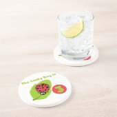 ラッキーバグ3rd誕生日Tシャツとギフト コースター (側面)