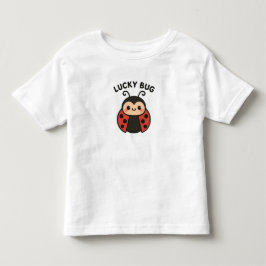 ラッキーバグ レディバグ – かわいい幼児 女の子 T シャツ