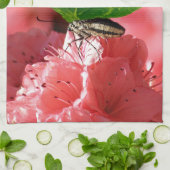 ラッキーバタフライ キッチンタオル (折り畳み)