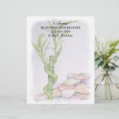 ラッキーバンブーカスタマイズ可能なレターヘッド レターヘッド (スタンド正面)