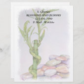 ラッキーバンブーカスタマイズ可能なレターヘッド レターヘッド (正面/裏面)