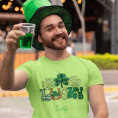 ラッキーパーソナライズされたSt patricks dayメンズ Tシャツ