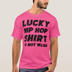 ラッキーヒップホップシャツウォッシュ Tシャツ