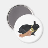 ラッキーヒューマン足 マグネット (正面/裏面)