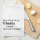 ラッキービズラ キッチンタオル (四つ折り)