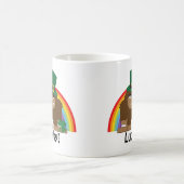 ラッキービッグフットLeprechaun コーヒーマグカップ (中央)
