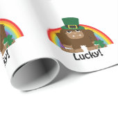 ラッキービッグフットLeprechaun ラッピングペーパー (ロールコーナー)
