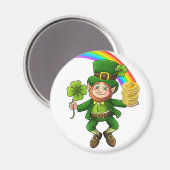 ラッキービットコインレインボーレプレシャン マグネット (正面/裏面)