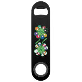 ラッキービリヤードボトルオープナー スピード栓抜き (正面)