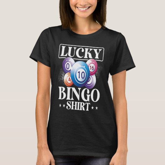 ラッキービンゴ Tシャツ (正面)