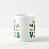 ラッキービーズフォーリーフクローバー コーヒーマグカップ (中央)