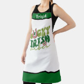 ラッキービーブアイリッシュエプロンパーソナライズされた- St. Paddy G エプロン (インサイチュ)