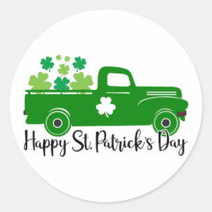 ラッキービーブス – ハッピーセントパトリックの日!🍀✨ ラウンドシール