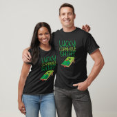 ラッキービーンズボード コーンホール 投げ袋 ゲーム Tシャツ (ユニセックス)
