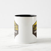 ラッキーピーク州パークアイダホ ツートーンマグカップ (中央)