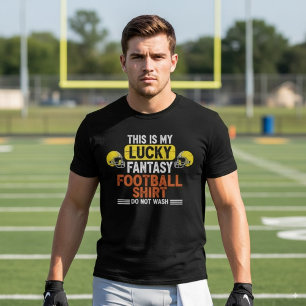 ラッキーファンタジーサッカーおもしろい – サッカーシーズンGif Tシャツ