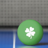 ラッキーフォークローバーグリーン 卓球ボール (ネット)