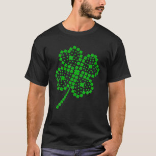 ラッキーフォーリーフクローバーセントパトリックデイマッチングファム Tシャツ