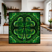 ラッキーフォーリーフクローバーラグジュアリー タイル