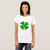 ラッキーフォーリーフクローバー |St patty's day Tシャツ (正面フル)