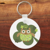 ラッキーフクロウ キーホルダー (正面)
